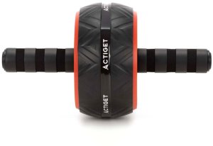 Koło do ćwiczeń mięśni brzucha z matą, szeroki roller, wałek treningowy UNIWERSALNY 11