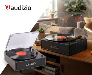 Gramofon Reno Retro bluetooth czarny Audizio one size 2
