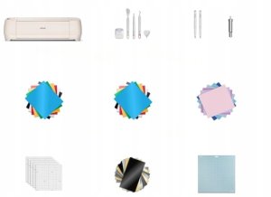 Cricut Explore 4 Essentials Ploter Tnący Zestaw Startowy Folie Maty 4