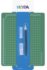 Zestaw do cięcia podkładka + skalpel 2