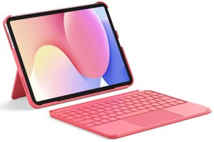 inateck Keyboard iPad 11" iPad Air 4/5Gen Com. QWERTZ red 2