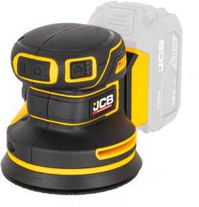 JCB Professional 18V Szlifierka Mimośrodowa 125mm Dual Charger Bateria 4Ah 4