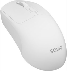 SAVIO MYSZ BEZPRZEWODOWA BT 2.4 GHZ BIAŁA MB-05 2