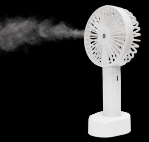 PLATINET RECHARGEABLE DESK 3in1 FAN WENTYLATOR 1200MAH WHITE [46175] 2