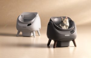 Catlink Inteligentna samoczyszcząca kuweta dla kota Catlink Open X (biała) 4