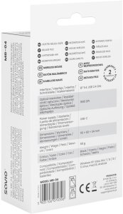 SAVIO MYSZ BEZPRZEWODOWA BT 2.4 GHZ MB-04 6