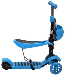 HULAJNOGA BALANSOWA JEŹDZIK 3W1 ENERO BIEDRONKA NIEBIESKA 2