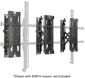 Chief Fusion, Black, 113 kg, Wall, 2.54 m (100"), 139.7 cm (55"), UL 2