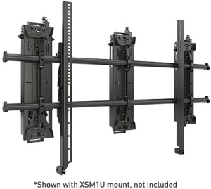 Chief Fusion, Black, 113 kg, Wall, 2.54 m (100"), 139.7 cm (55"), UL 3