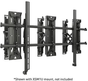 Chief Fusion, Black, 113 kg, Wall, 2.54 m (100"), 139.7 cm (55"), UL 4