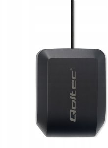 Moduł GPS Qoltec Mobilna Antena GPS GLONASS z podstawą magnetyczną | dookólna | 28dBi | 50W | SMA RA 4