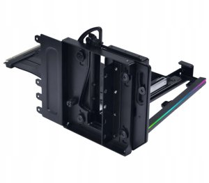 Karta graficzna Lian Li Pionowy zestaw mocowania GPU VG4-5-V4 z kablem riser PCIe 5.0 czarny 3