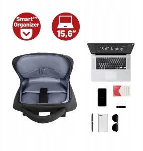 Plecak Mark Ryden Plecak na Laptopa 15.6" , Bagaż Podręczny, Wodoodporny Biznesowy i Podróżny, Usztywniany, Zamek YKK, Materi 5