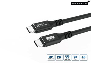 Kabel USB MicroConnect USB-C - USB-C 0.5 m Czarny (USB3.2CC05) 2