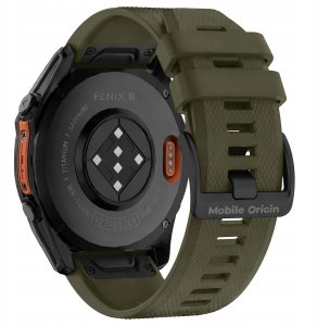 Mobile Origin Easy Strap Watch 20mm Dark Green 2