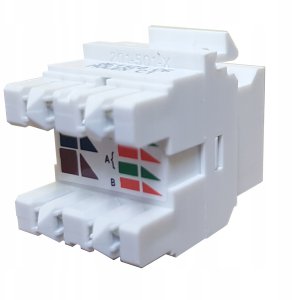 Molex Moduł keystone RJ45 UTP kat.6 biały 7