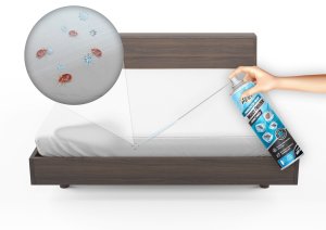 Środek Preparat Spray Oprysk Zamrażacz na Pluskwy Wszy Rybiki Prusaki Owady "Insect Freezer" 400ml (2 szt) 12