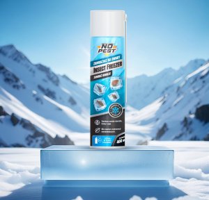 Środek Preparat Spray Oprysk Zamrażacz na Pluskwy Wszy Rybiki Prusaki Owady "Insect Freezer" 400ml (2 szt) 13