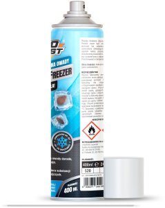 Środek Preparat Spray Oprysk Zamrażacz na Pluskwy Wszy Rybiki Prusaki Owady "Insect Freezer" 400ml (2 szt) 5