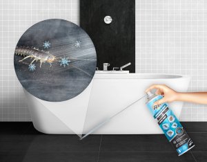 Środek Preparat Spray Oprysk Zamrażacz na Pluskwy Wszy Rybiki Prusaki Owady "Insect Freezer" 400ml (2 szt) 10