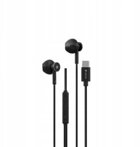 Devia słuchawki przewodowe Smart M2 Digital Metal USB-C douszne czarne 2