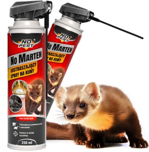 NO PEST Spray Środek Preparat na Kuny Gryzonie Odstraszacz Kun Łasic Gryzoni "No Marten Sniper" 250ml (2 szt) 11