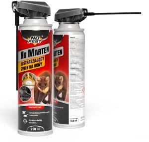 NO PEST Spray Środek Preparat na Kuny Gryzonie Odstraszacz Kun Łasic Gryzoni "No Marten Sniper" 250ml (2 szt) 3
