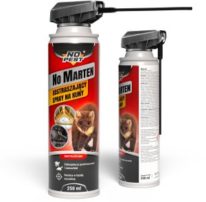 NO PEST Spray Środek Preparat na Kuny Gryzonie Odstraszacz Kun Łasic Gryzoni "No Marten Sniper" 250ml (2 szt) 4