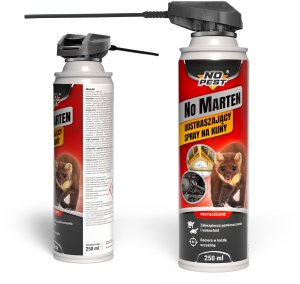 NO PEST Spray Środek Preparat na Kuny Gryzonie Odstraszacz Kun Łasic Gryzoni "No Marten Sniper" 250ml (2 szt) 5