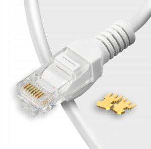 Kabel komp.sieciowy 1:1 8P8C szary 5m 4