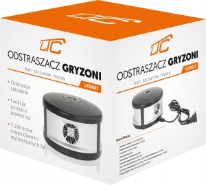 Odstraszacz kun, myszy, szczurów, gryzoni 5 zakresów częstotliwości zasięg do 100m2 230V LTC 5