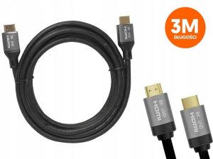 Kabel HDMI-HDMI (v2.1 | 8K | 3 m) czarny 2