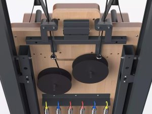 Reformer do Pilatesu PTX7500 Underwood&Earth  aluminiowe łóżko pilates 9