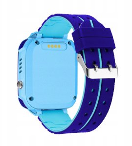 Riff Q12 See Me Wi-Fi / Sim GPS ekologiczny Zegarek dziecięcy z funkcją rozmowy głosowej i czatem oraz kamerą niebieski 12