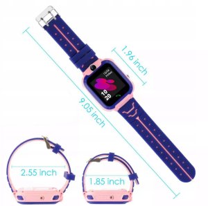 Riff Q12 See Me Wi-Fi / Sim GPS ekologiczny Zegarek dziecięcy z funkcją rozmowy głosowej i czatem oraz kamerą niebieski 9