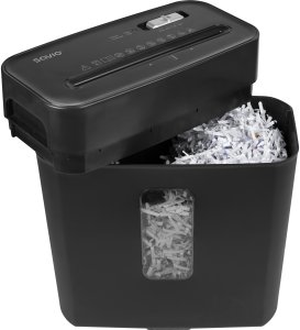 SAVIO ND-01 Niszczarka ścinkowa do dokumentów 4