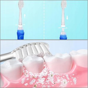 Końcówka Seago Końcówki do szczoteczek dla dzieci Seago SG-977, SG-515 - 4 sztuki 4