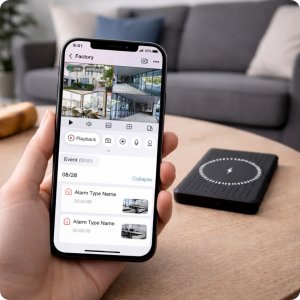 MINI KAMERA WIFI SZPIEGOWSKA UKRYTA W POWERBANKU ZDALNY PODGLĄD RUCH 2