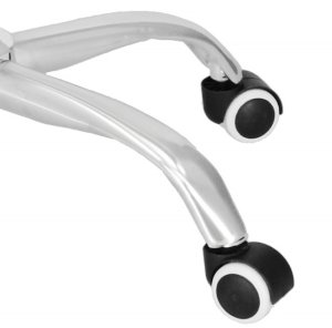 Fotel biurowy z regulacją nachylenia oparcia, krzesło obrotowe, czarny UNIWERSALNY 15