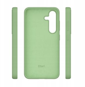 Nakładka Etteri Silicone Case do Samsung Galaxy S25 Ultra jasnozielona 6