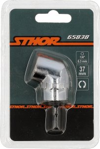 STHOR ADAPTER KĄTOWY 37mm 1/4' 4