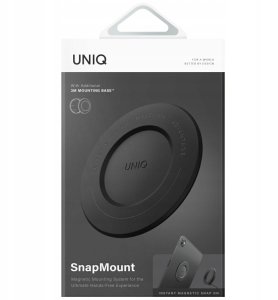 Uchwyt magnetyczny UNIQ SnapMount samoprzylepny czarny 6