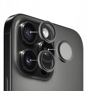 Hammer Glass Szkło na aparat do Samsung Galaxy S24 black 3