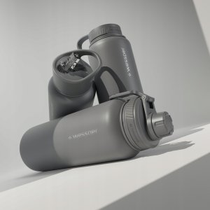 Wessper Butelka termiczna Wessper B3 THERMOSTEEL 1000ml (WES266-GR-1000) 7