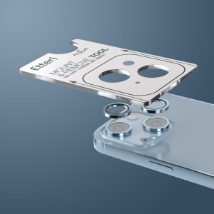 Etteri szkło na aparat do iPhone 14 / 14 Plus niebieski 4