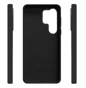 Nakładka Etteri Silicone Mag do Samsung Galaxy S26 Ultra czarna 4