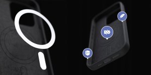 Nakładka Etteri Silicone Mag do Samsung Galaxy S26 Ultra czarna 10