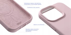 Nakładka Etteri Silicone Mag do Samsung Galaxy S26 Ultra jasnoróżowa 12