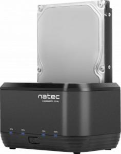 Stacja dokująca Natec 2.5"/3.5" SATA - USB 3.2 Gen 1 Kangaroo Dual (NSD-0955) 6
