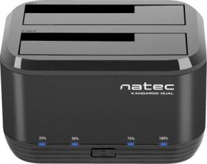 Stacja dokująca Natec 2.5"/3.5" SATA - USB 3.2 Gen 1 Kangaroo Dual (NSD-0955) 2
